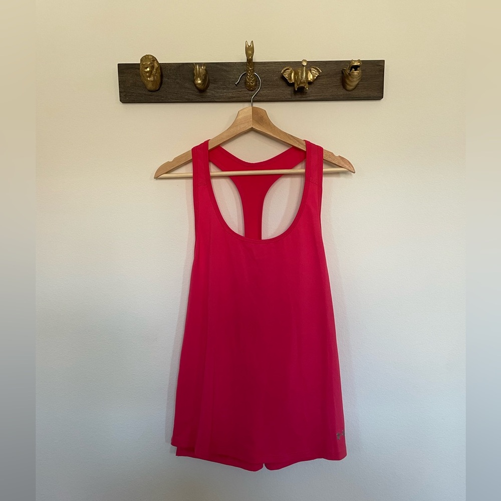 Under Armour Coral Pink Workout Tank Top